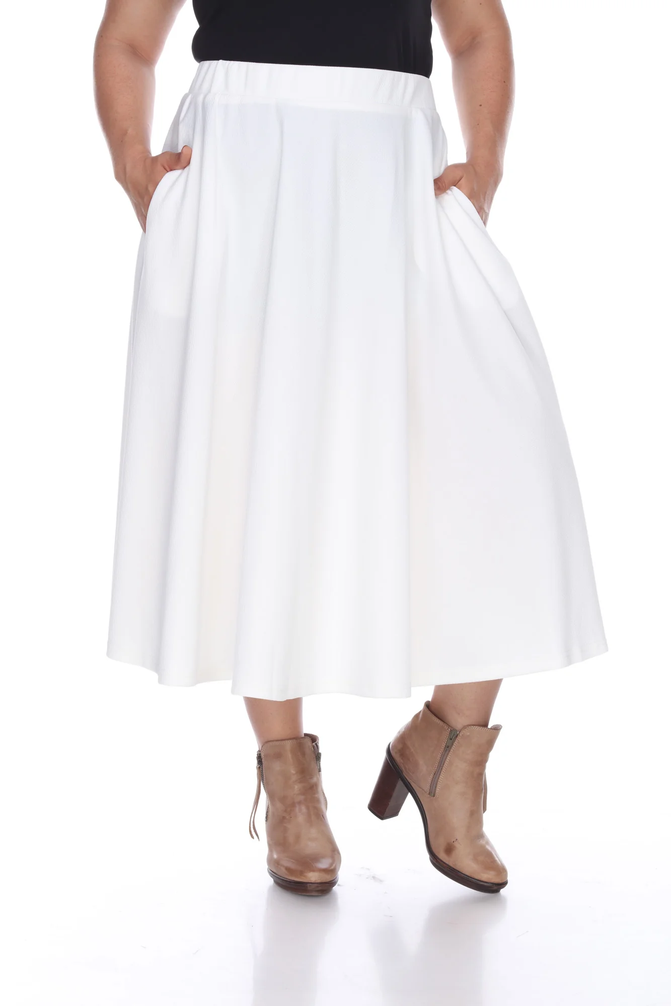 Tasmin Flare Midi Skirts - Plus - Image 7