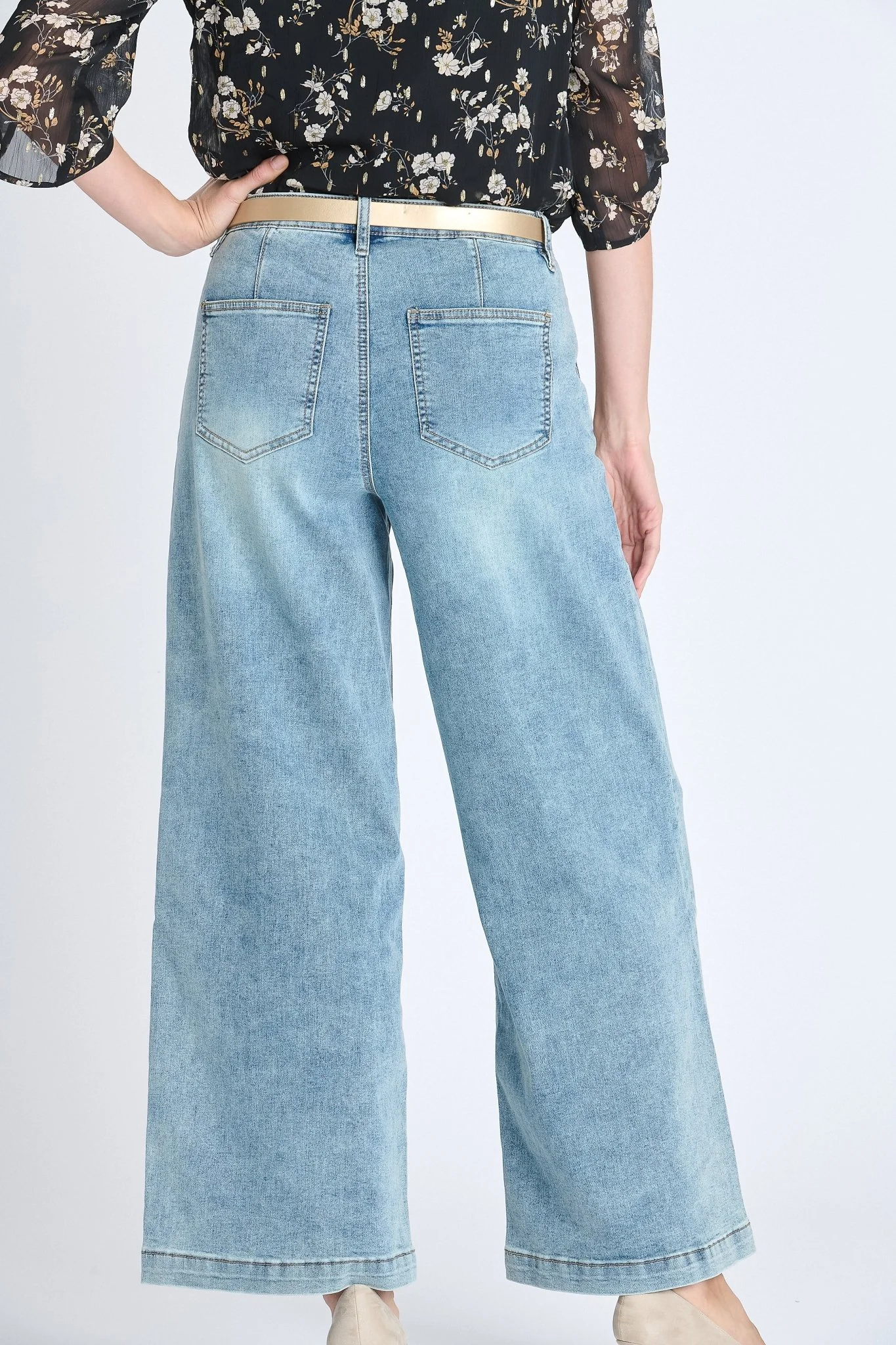 Westport Gemma Wide Leg Trouser - Image 3