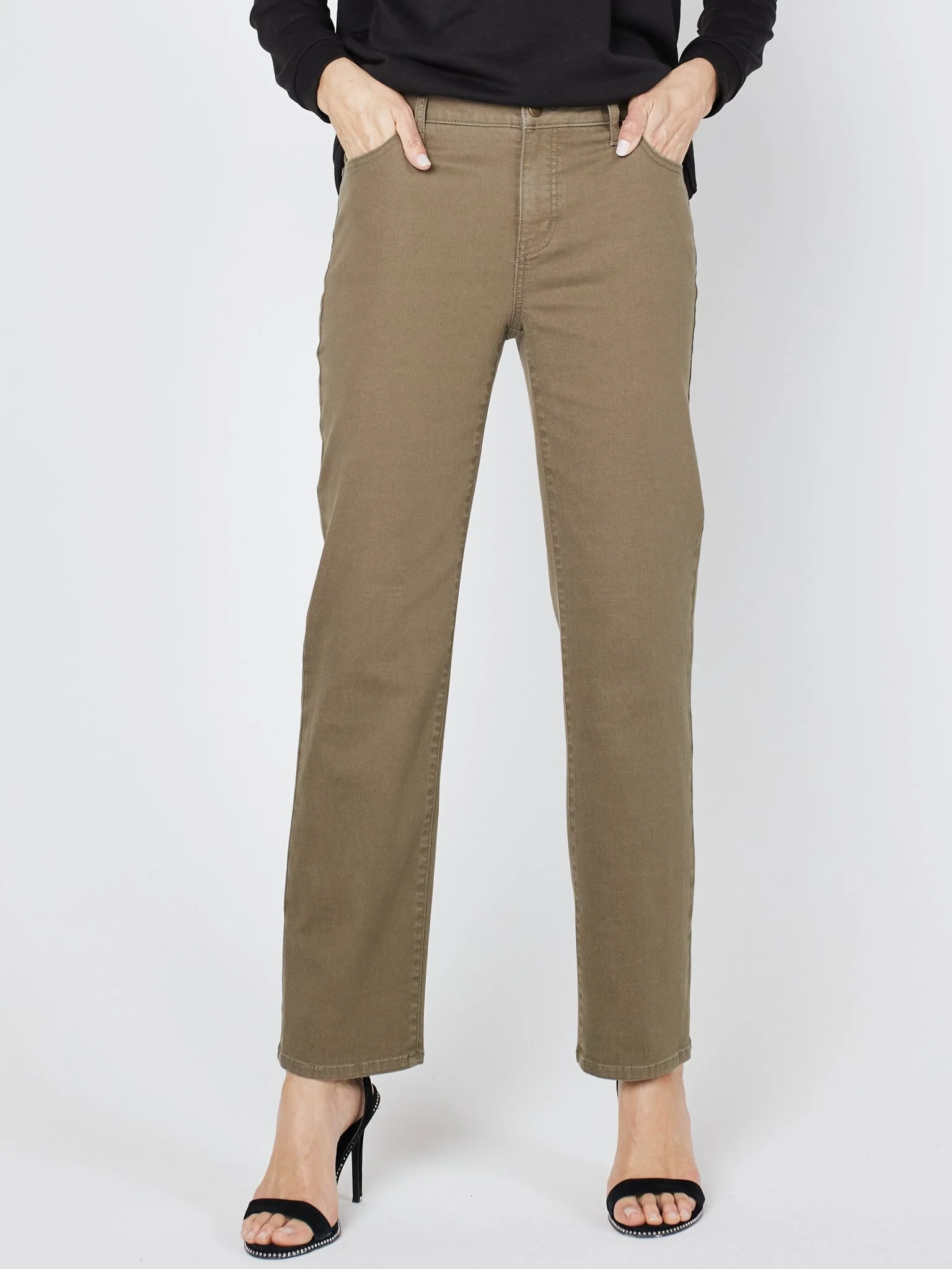 Westport Signature 5 Pocket Colored Denim Straight Leg Jean - Image 14