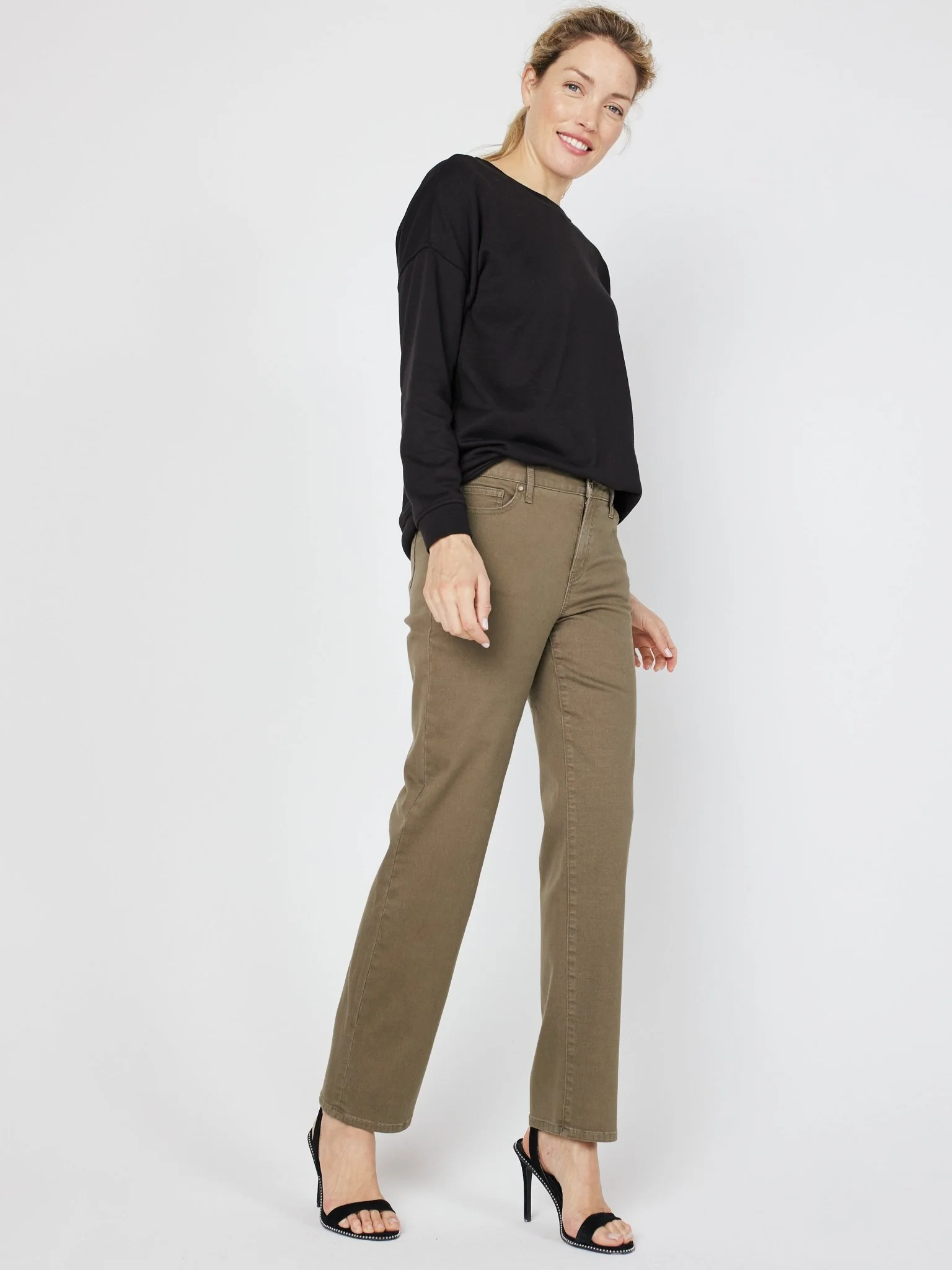 Westport Signature 5 Pocket Colored Denim Straight Leg Jean - Image 17
