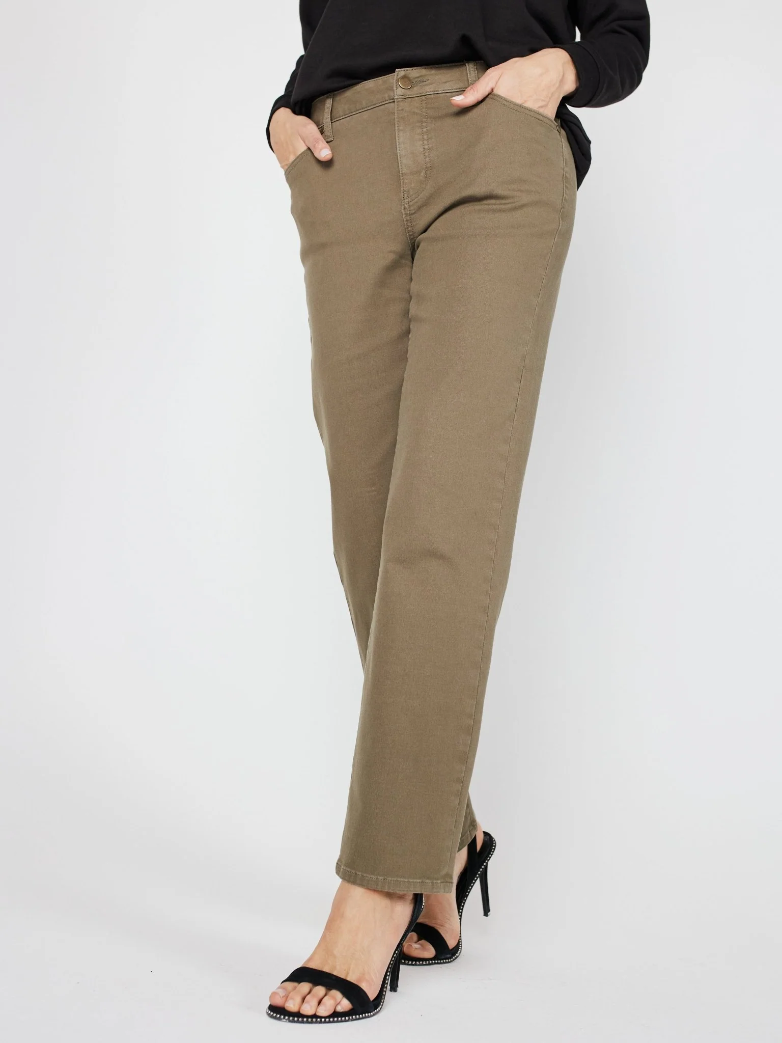 Westport Signature 5 Pocket Colored Denim Straight Leg Jean - Image 18