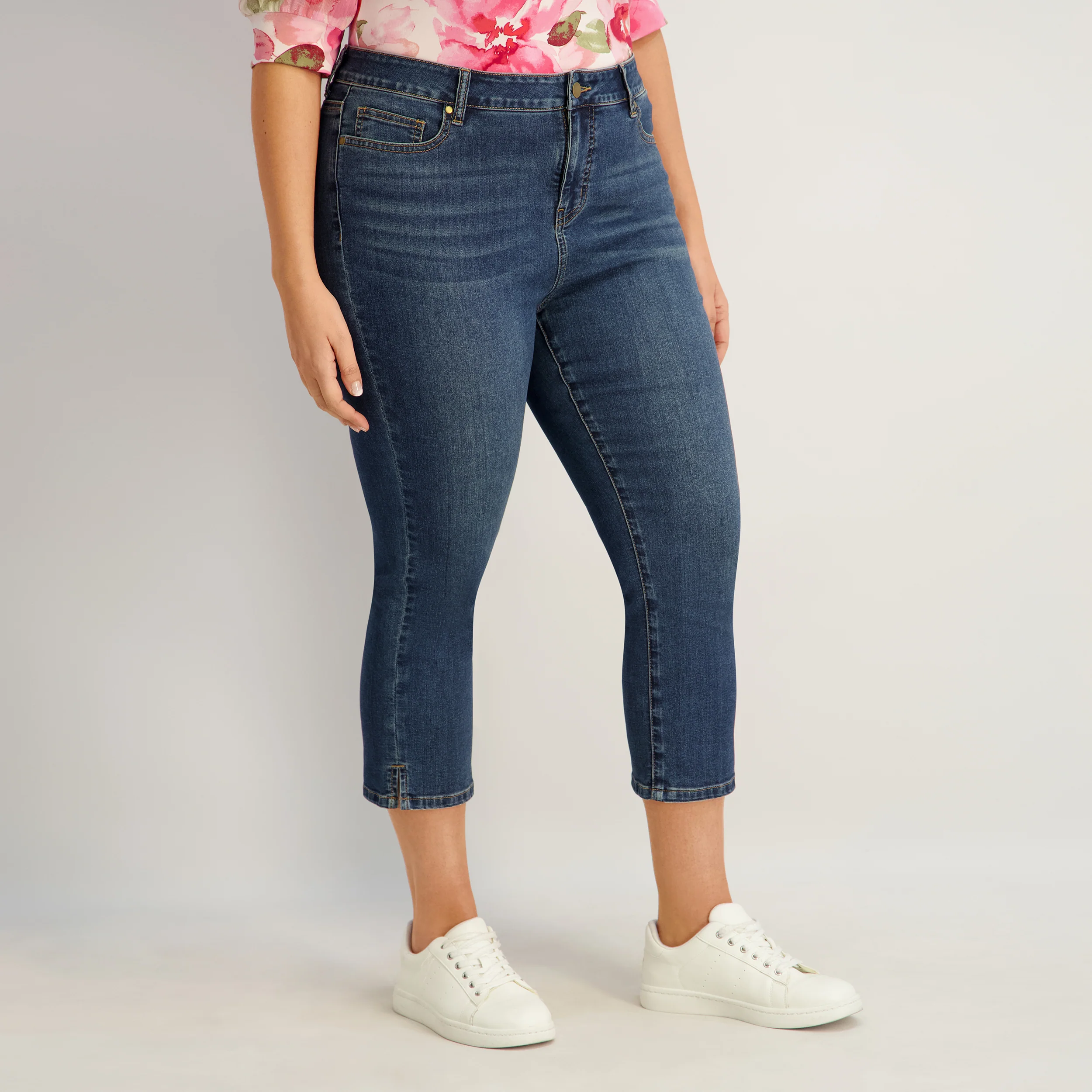 Westport Signature Side Slit Capri in Vintage - Plus - Image 3