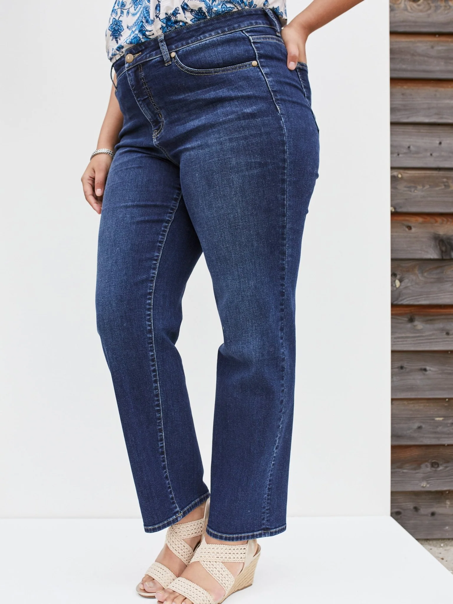 Westport Signature Straight Leg Denim Jeans - Plus - Image 3