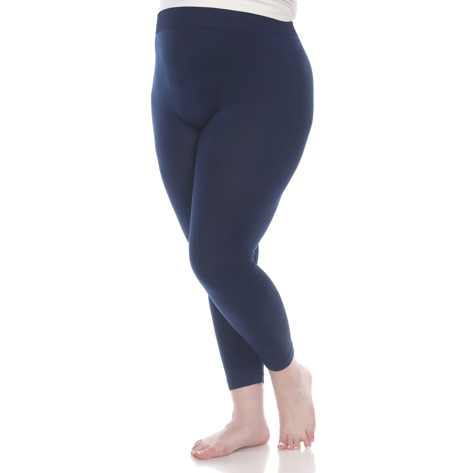 Women's Super-Stretch Solid Leggings - Plus - Image 22