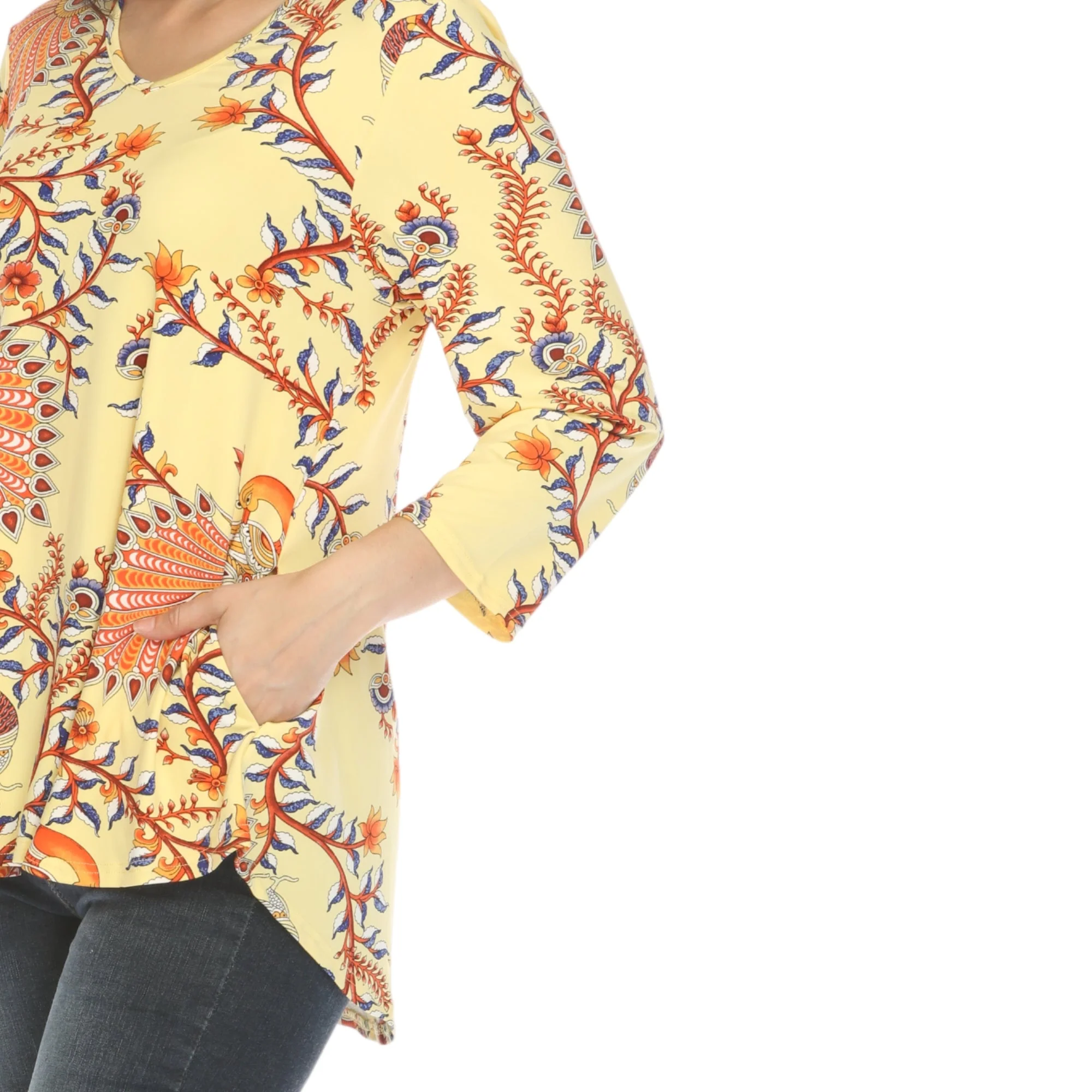 Women's Vibrant Boho Swing Top - Image 19